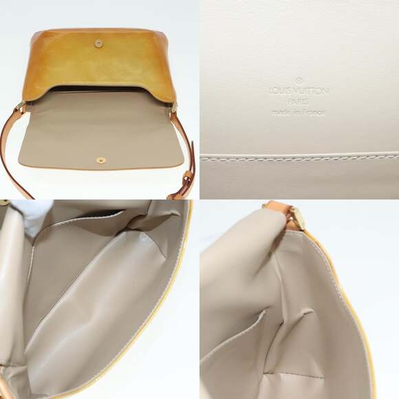 LOUIS VUITTON Monogram Vernis Thompson Street Bag Beige M91301 - Picture 11 of 12